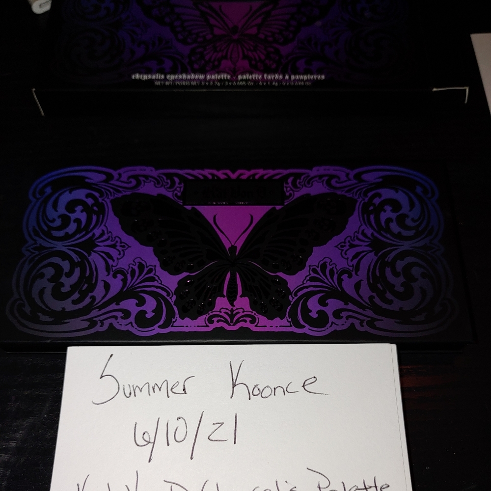 Kat von d crysatlis palete